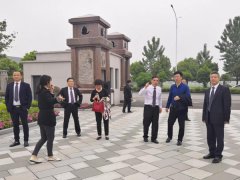 江苏盐城大丰福寿园向导来浙江优德88调研