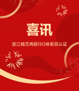 喜讯 | 浙江优德88再获ISO系统双认证